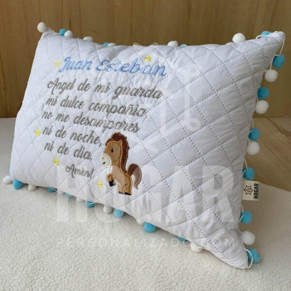 Cojín ángel de la guarda